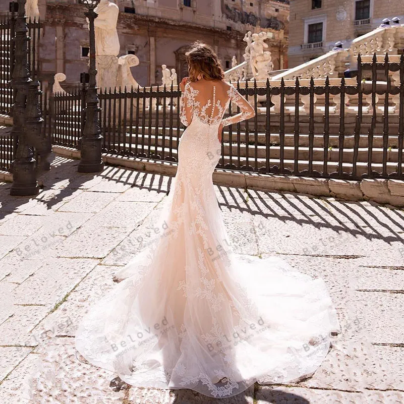 knee length dresses for ladies LYNETTE Wedding Dress main image 1
