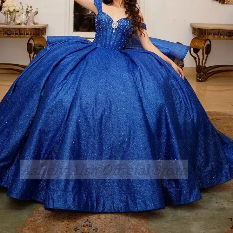 abercrombie emerson dress Pink Quinceanera Dress Off Shoulder Floral Appliques Corset Glitter Sw –  Msikoods Official Store main image 1