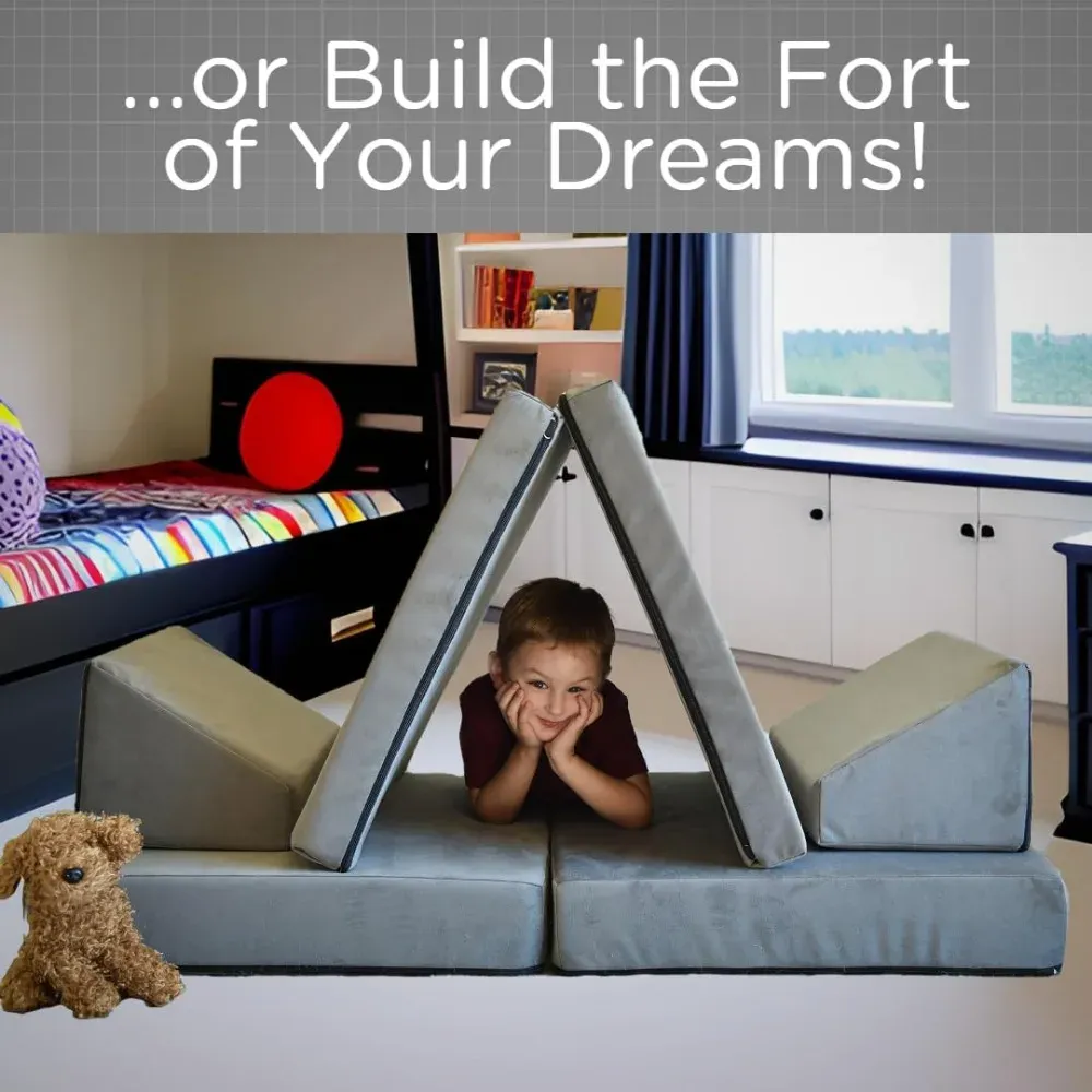 Gray Modular Toddler Play Couch And Armchair Set Perfect For Childrens Comfort And Safety Skills From Homepro18 249.77 DHgate.Com