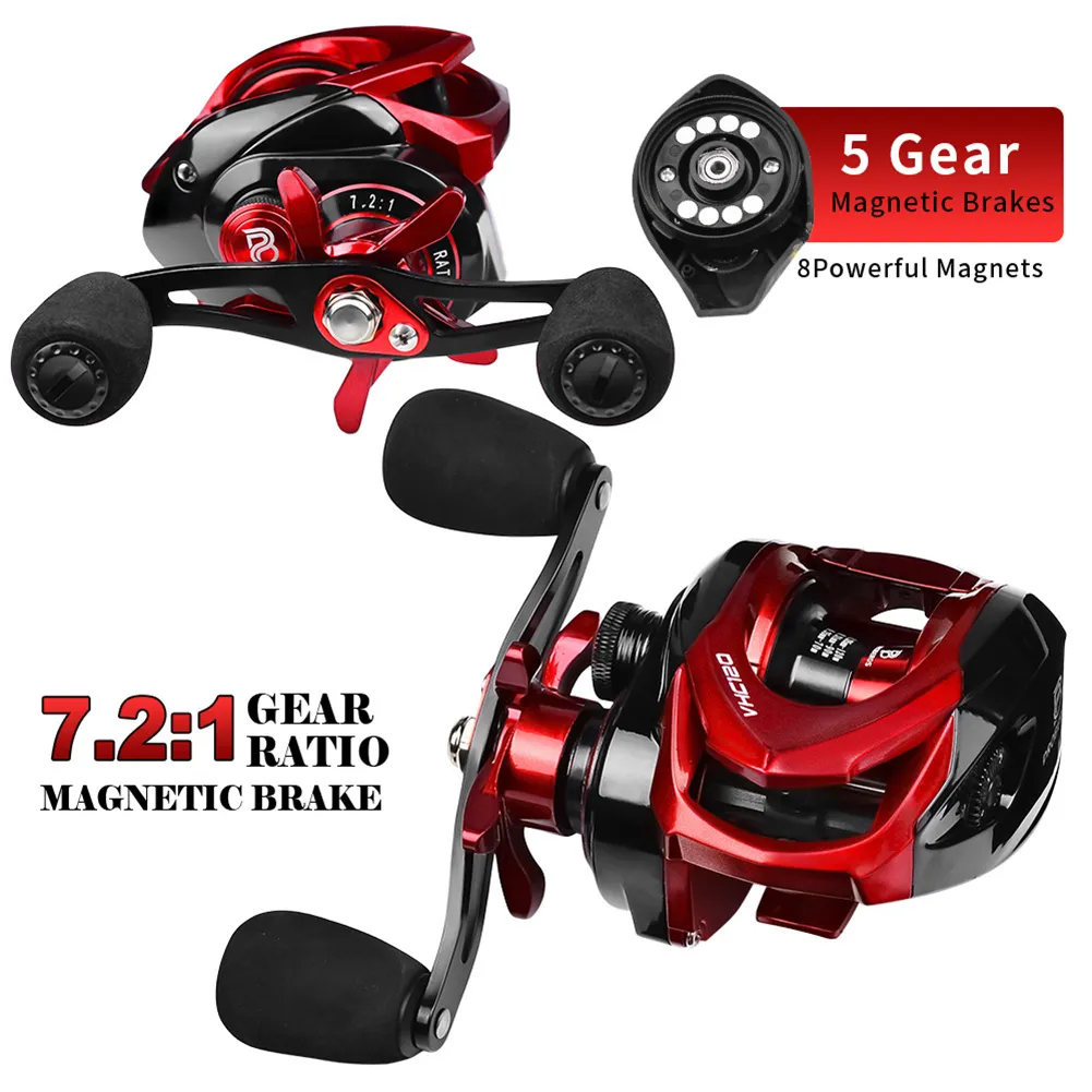 Fishing Reel Baitcasting 7.2:1 Gear Ratio 8Kg/17.6Lb Max Drag 5 Adjustable Modes from Dhgate Spinning Reels - price 16.88 Fishing Reel Baitcasting 7.2:1 Gear Ratio 8Kg/17.6Lb Max Drag 5 Adjustable Modes from Dhgate Spinning Reels - price 16.88