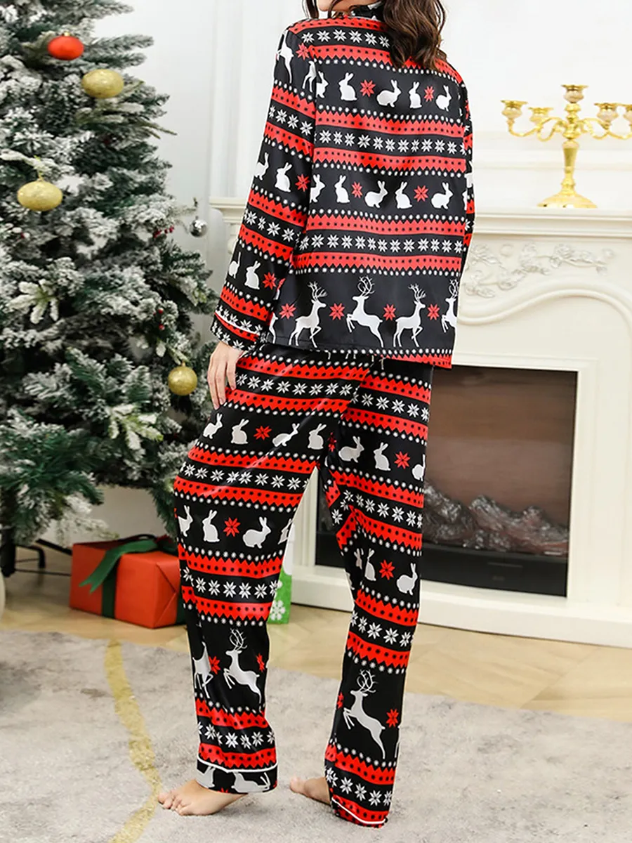 Christmas Pjs Flannel Shirt Pajamas Flannel Christmas Loungewear