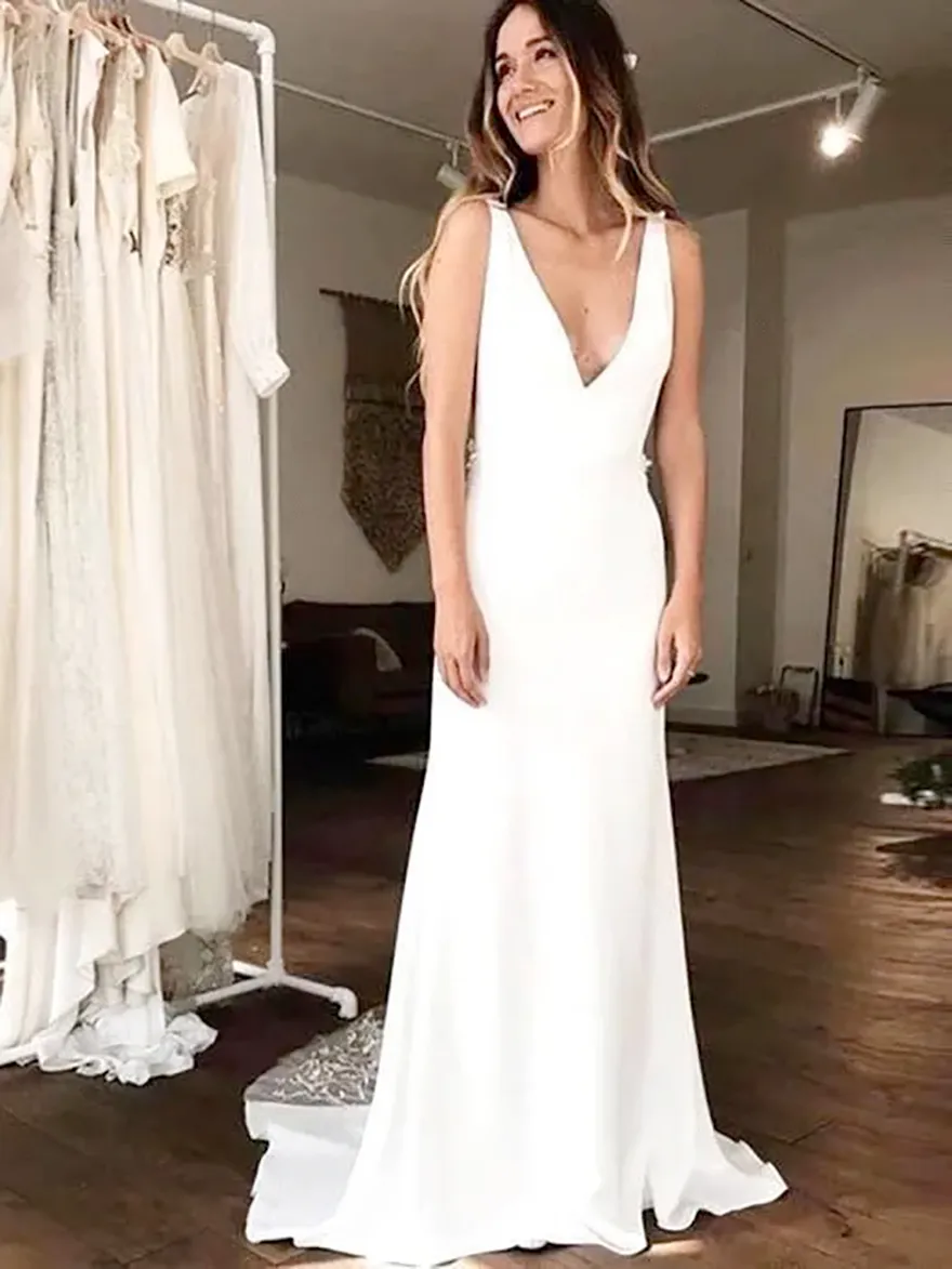 princess polly baby blue dress Elegant V Neck Black Chiffon A Line Wedding Guest Dress main image 1