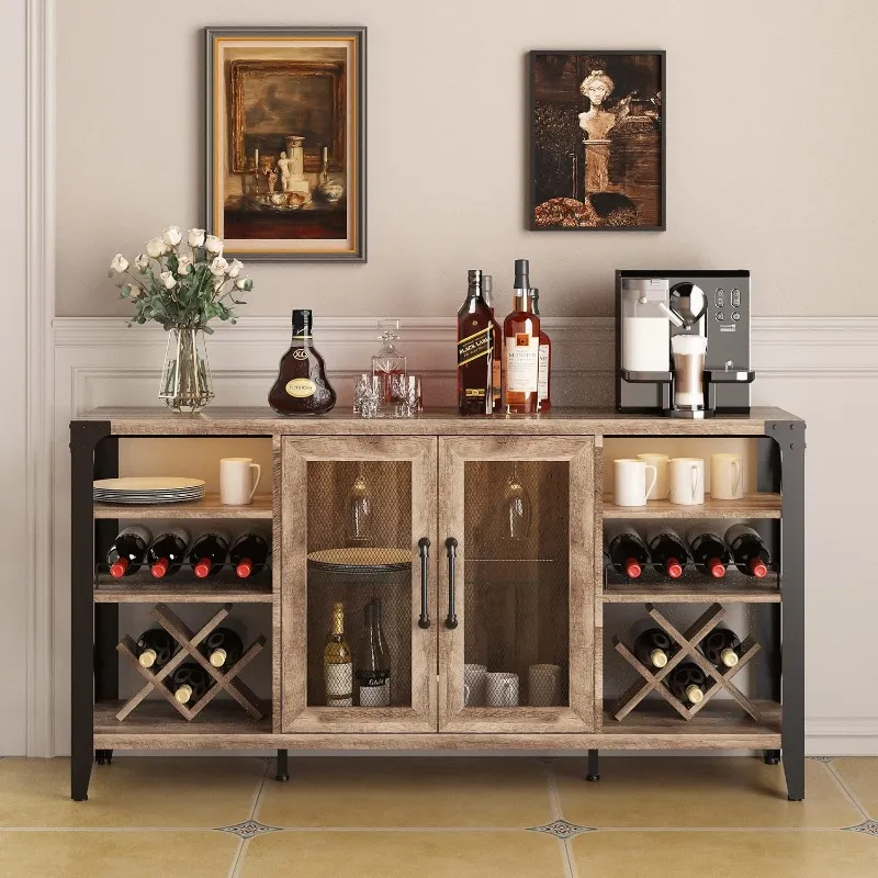 Vabches Wine Bar Cabinet For Liquor And Glasses Ideal For Farmhouse Coffee Lounge And Liquors Cabinet Bar From Ddmyfeb 316.63 DHgate.Com