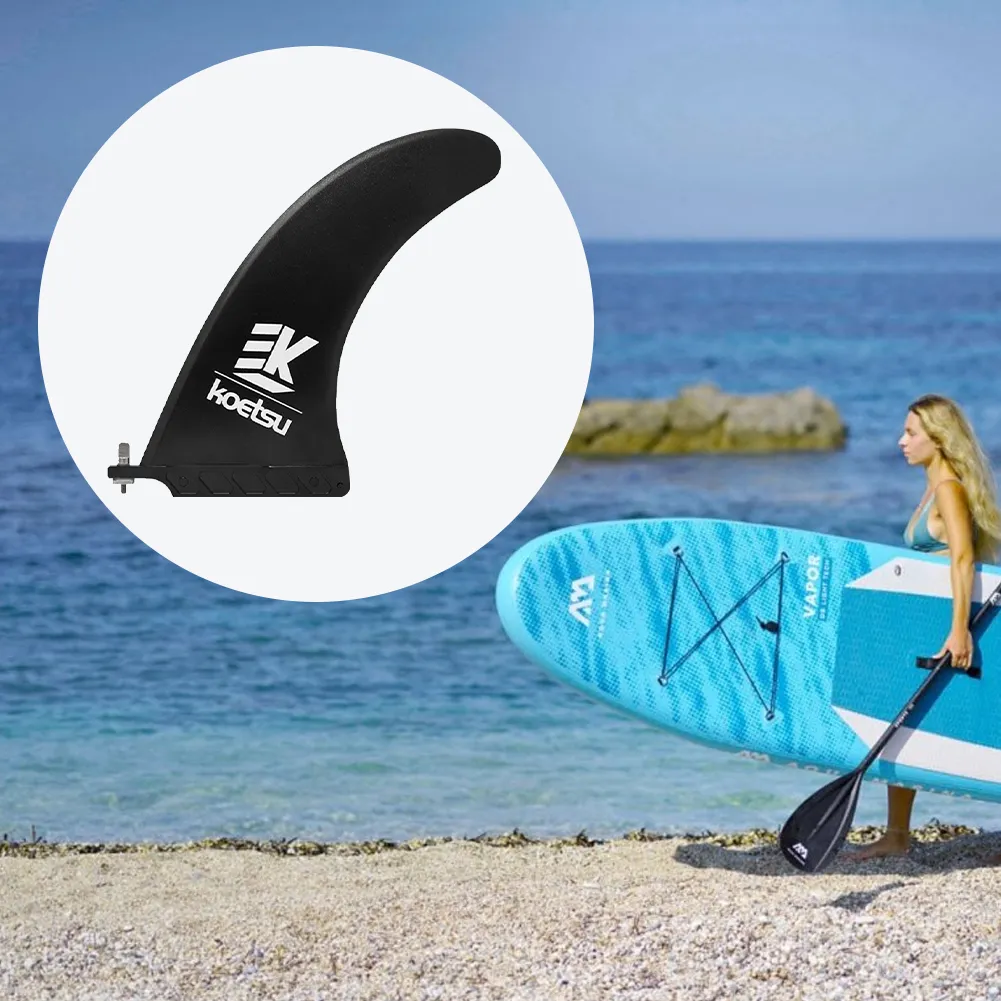 Detachable Surf blue fin with Screw - 8/9/10 Inch