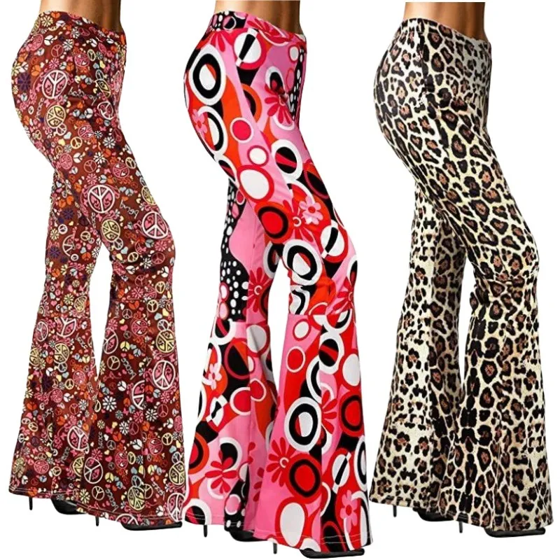 DHgate.com:Hippie Chic Flared Pants: Retro Bell Bottoms for Womens 60s 70s  Disco Cosplay:Sports \u0026 Outdoors