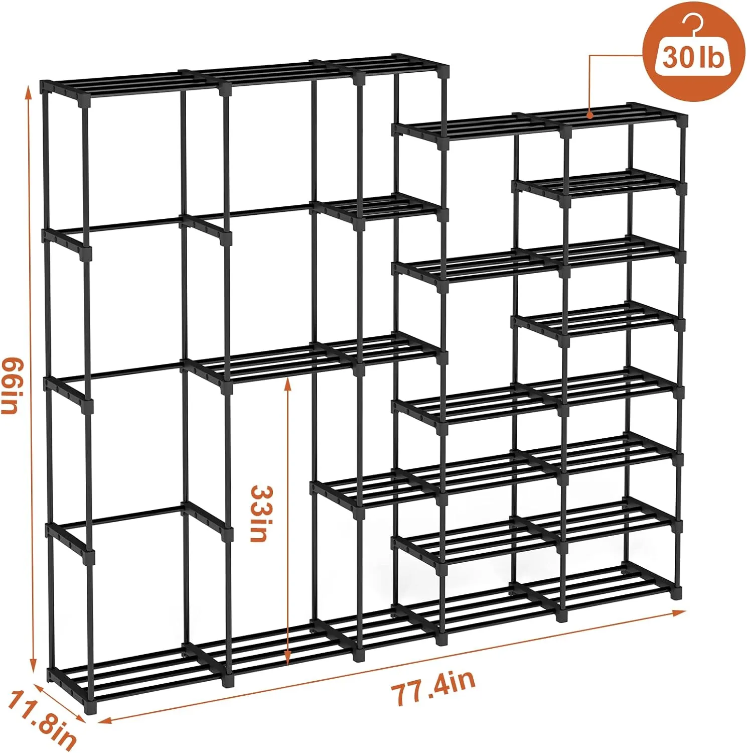PP*closet　　サイズ31 PP*closet サイズ31 DHgate.com:Portable Closet Wardrobe