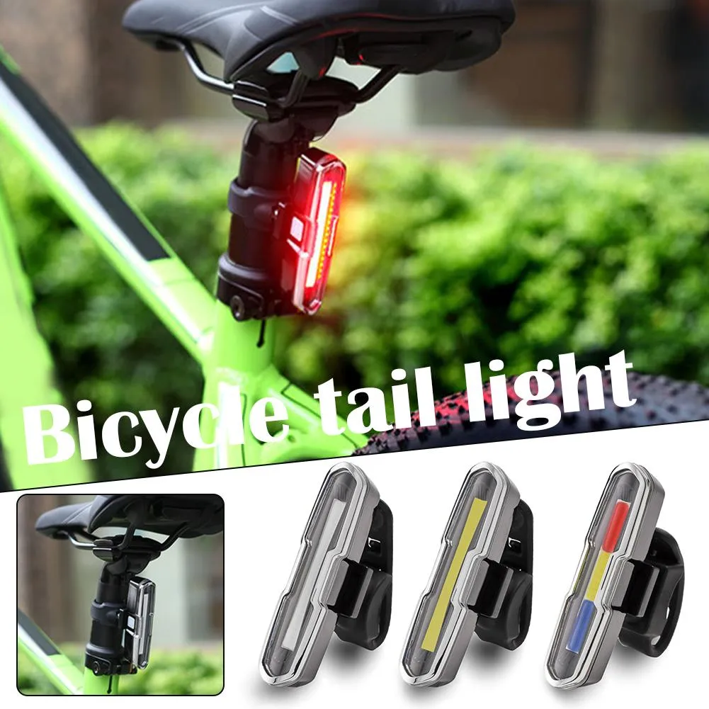 NEW Bicycle Taillight: USB Rechargeable LED Bike Lamp Light for