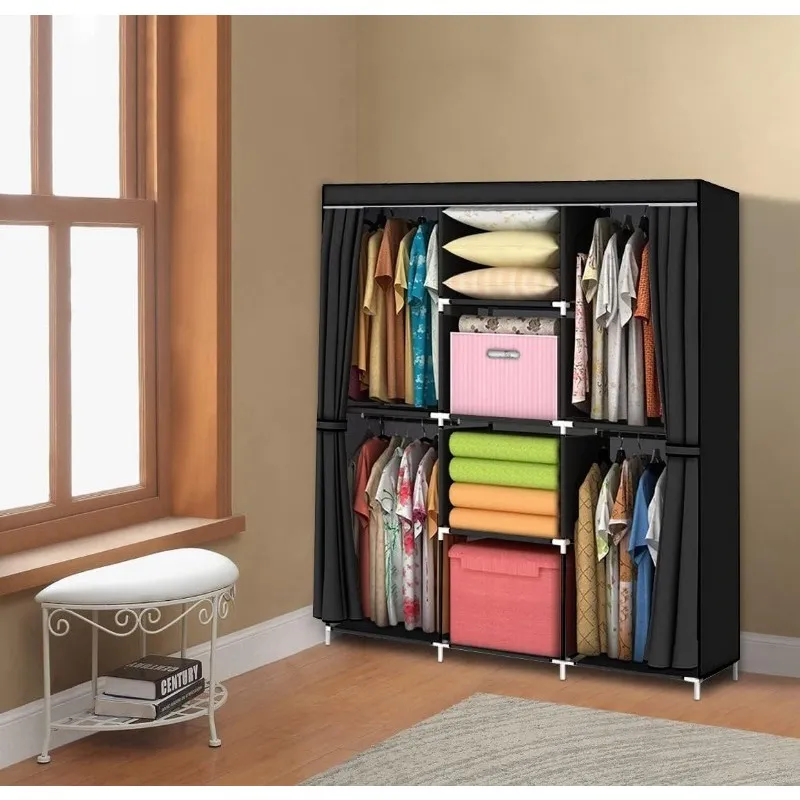 Portable Closet Organizer With Shelf For Clothes And Closet Storage Amazon From Homepro15 43.14 DHgate.Com