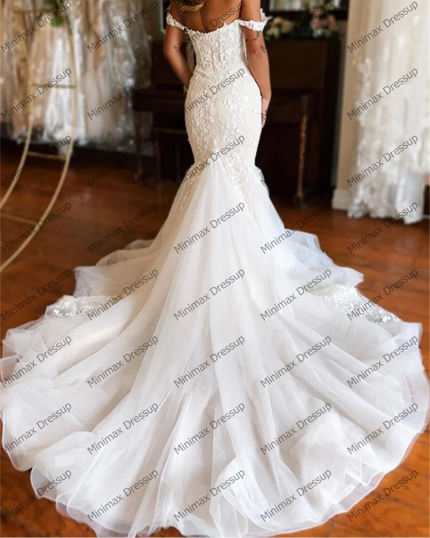 Applique De Dentelle Pour La Mariée Robe - France