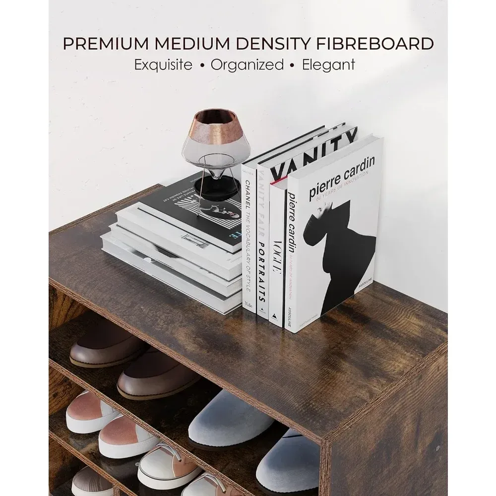 White 9 Cube Stackable Wood Shoe Rack Organizer 5 Tier Freestanding Cabinet With 2 Storage Unit Sizes Shelfs For 10 From Homepro14 88.87 DHgate.Com