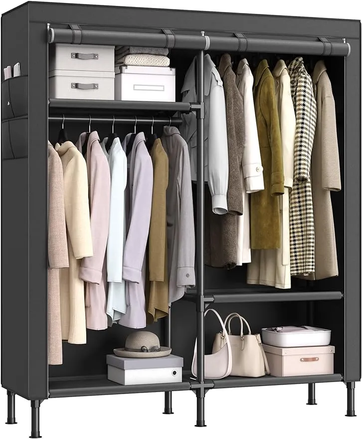 Heavy duty portable closet with cover discount