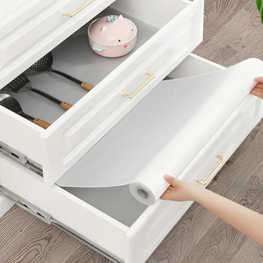 Kitchen Cabinet Non-Adhesive Shelf Liner Oil-Proof Food-Grade EVA Drawer  Liner Accessories from Dhgate Children Furniture Sets - price 15.45