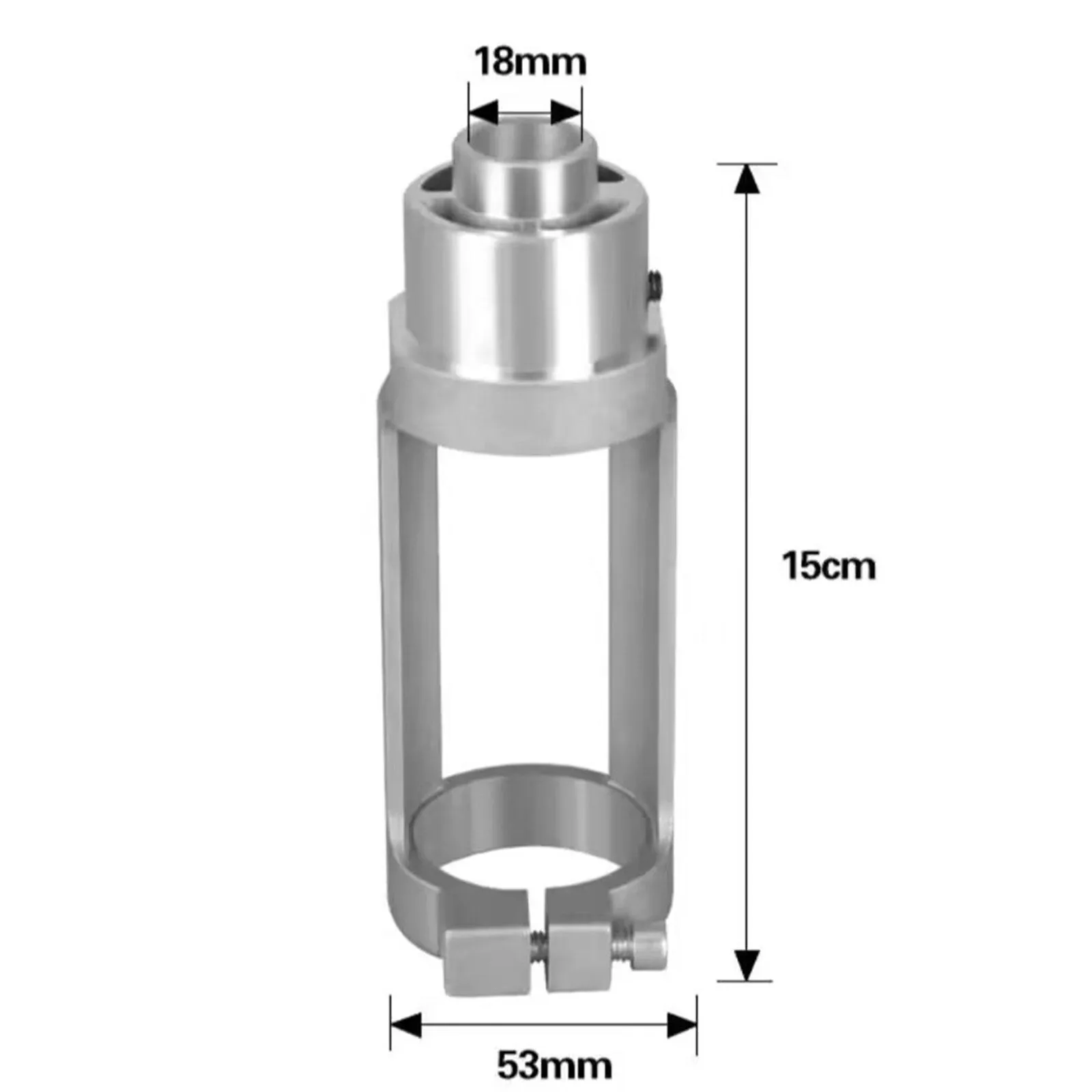 Square Hole Drill Bit Adapter, Professional Attachment Joint