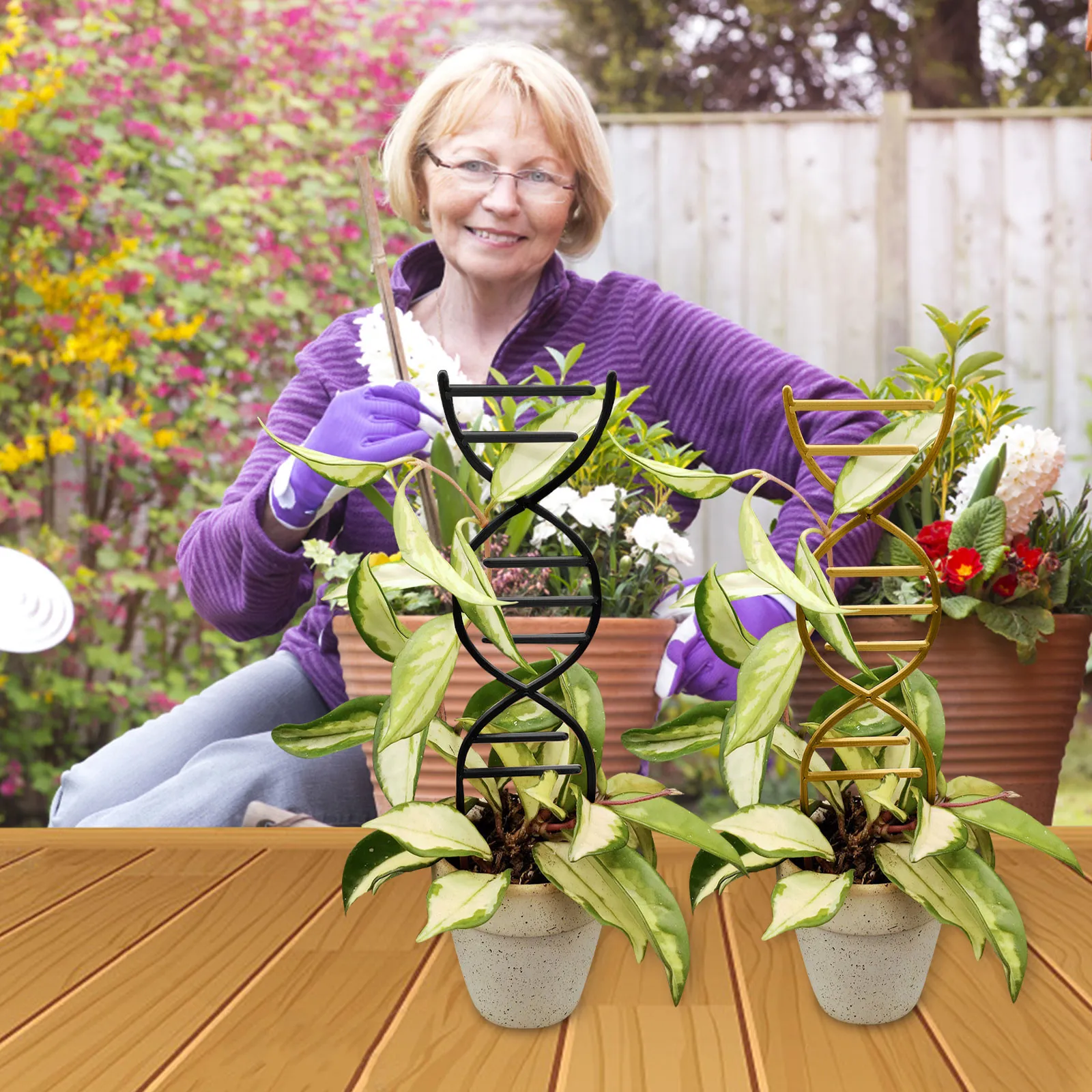 planter trellis Kensington Planter with Trellis main image 0