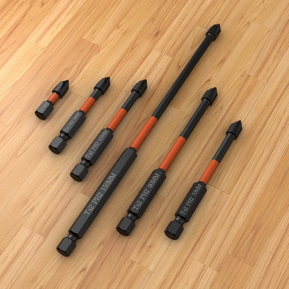 Harlier High Magnetic Screwdriver Drill Bit Set, Premium Universal Strong Magnetic Durability Screwdriver Drill Bit Set Anti Slip Anti Shock Impact Dr