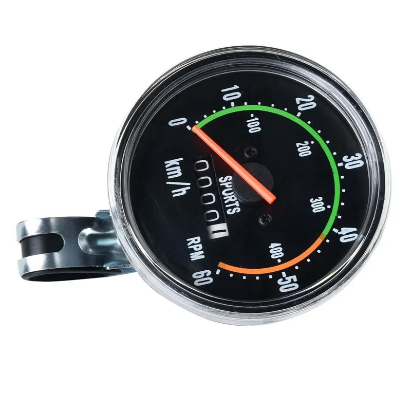 Pure Mechanical Cycly Speedometer Stopwatch Universal Classical Bike ...