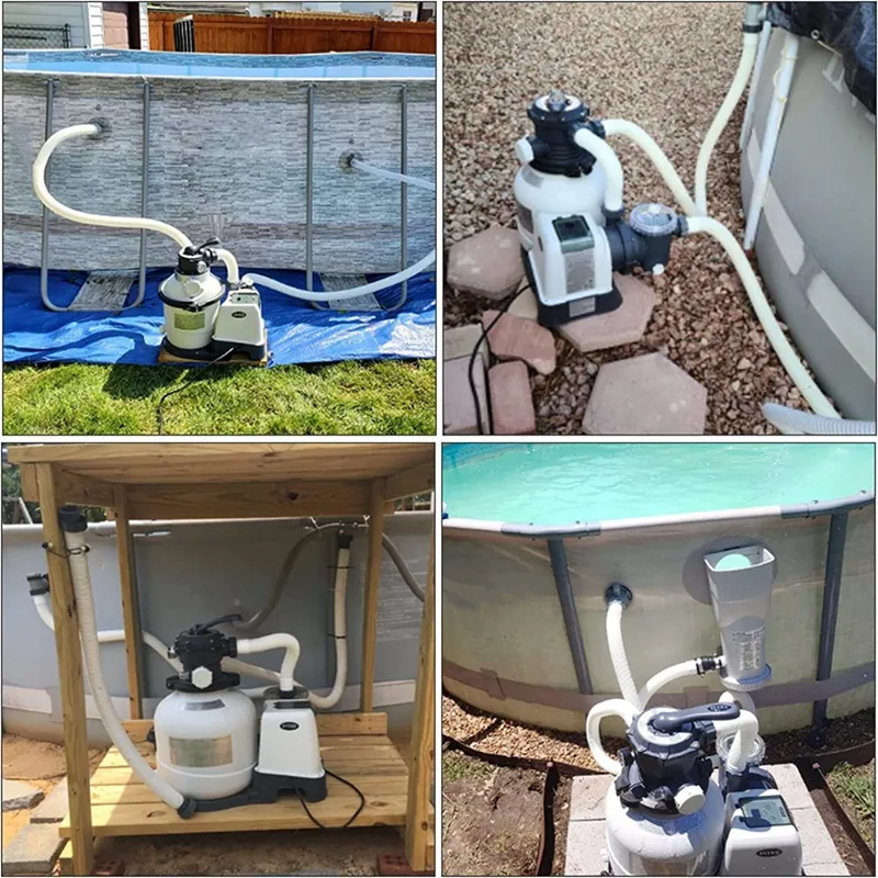 Water Pump How To Hook Up A Sand Filter To A Coleman Pool