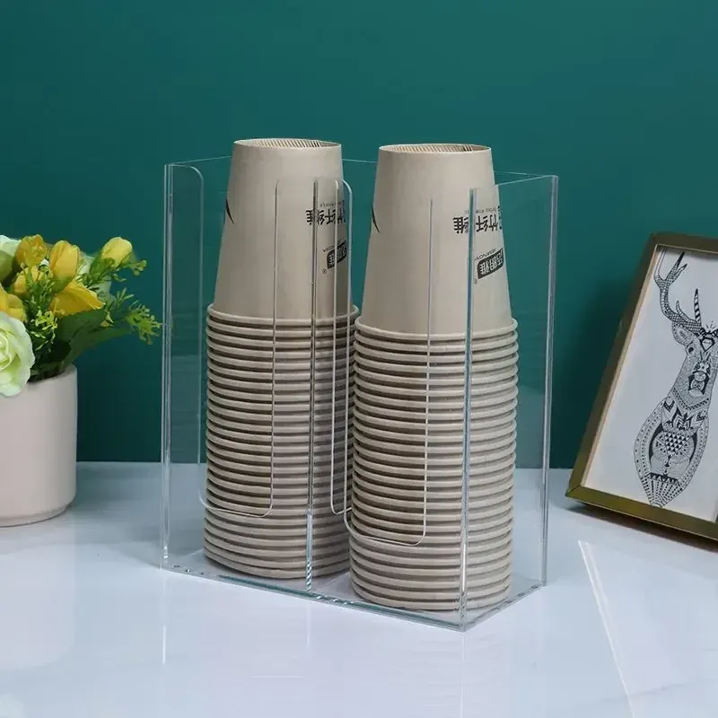 Coffee Shop Packaging Cup Rack Milk Tea Cup Placement Rack Bar Counter ...