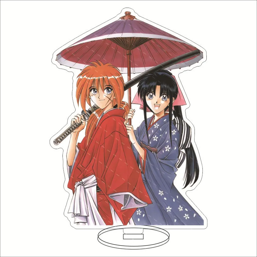 Wholesale New Anime Rurouni Kenshin Figures HIMURA KENSHIN Acrylic