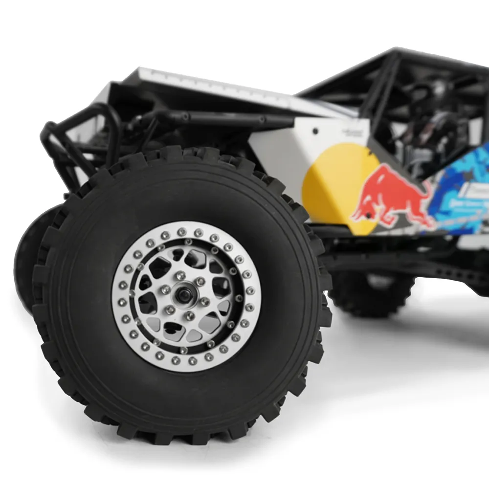 Jantes Beadlock 2.2 Pouces Pour RC Rock Crawler - Compatible Axial RBX10, Alu, 1/10