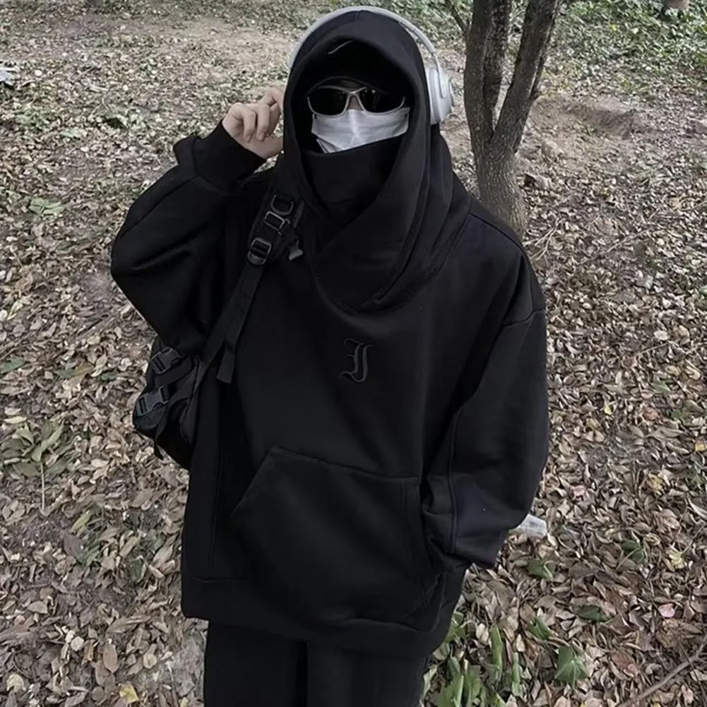 Men's Cyber Punk Hooded hoodies and sweatshirts Men's Cyber Punk Hooded hoodies and sweatshirts