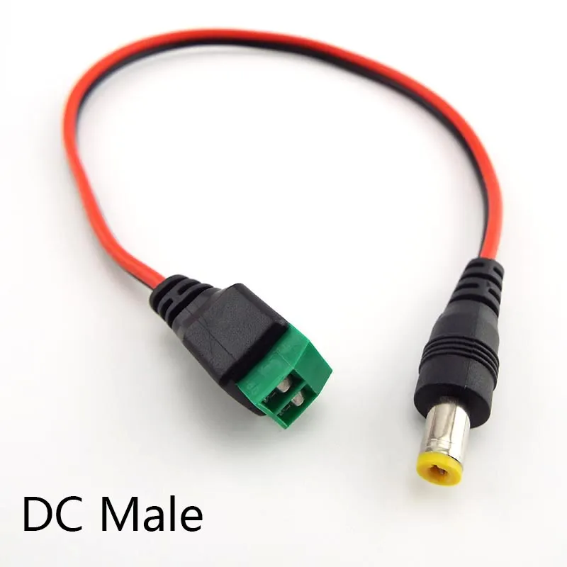 Dc Accessory Cable DC Power Extension Cable 12V DC Connector 5.5X2.1mm Male To Female Plug ...