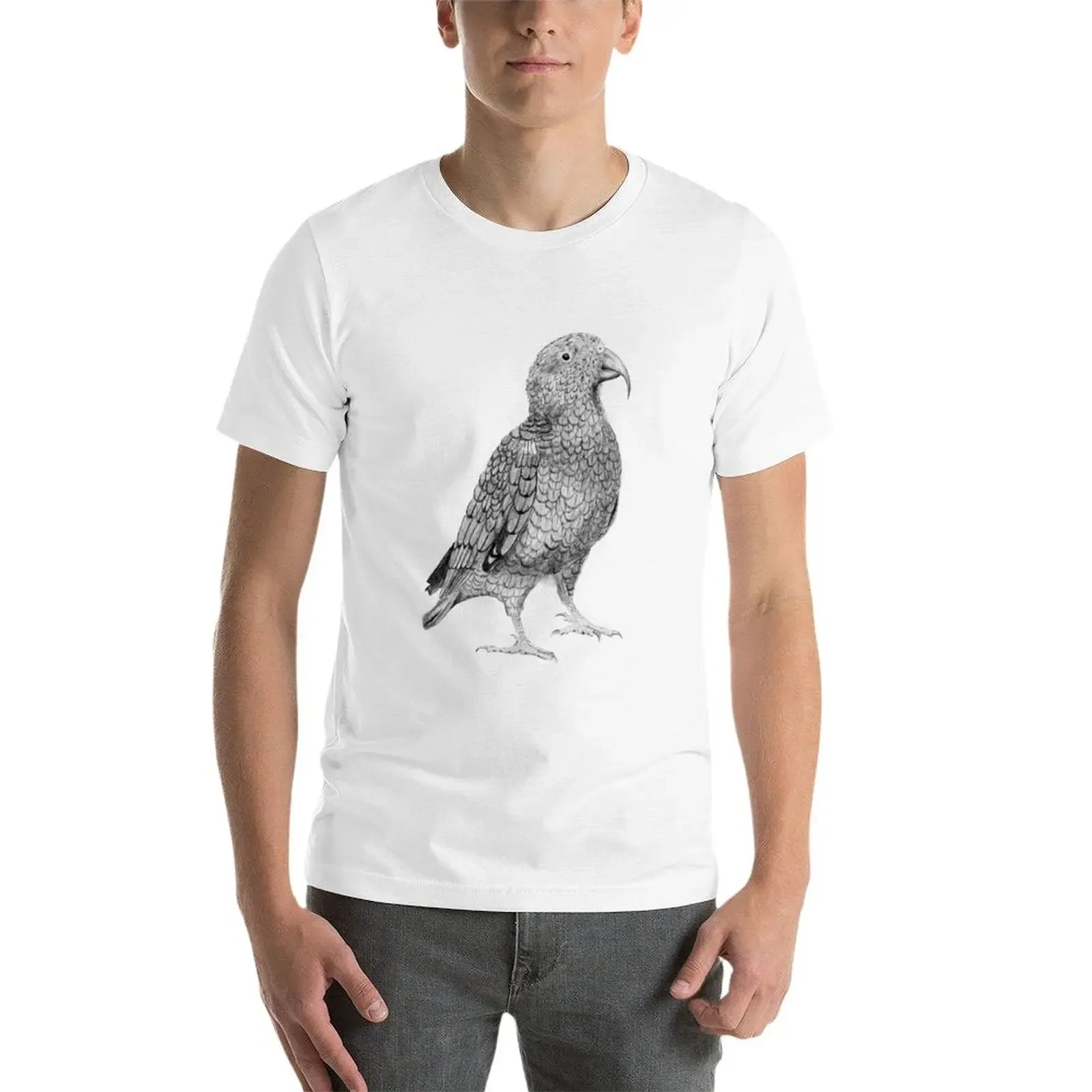 T Shirt Kea Parrot Nova Zelândia Aotearoa Design Mens 100% Algodão De  $101,44 | DHgate, image size:1600x1600