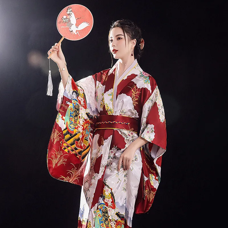 Geisha Ropa Japonesa Nombres Vestido Japonés Tradicional Con