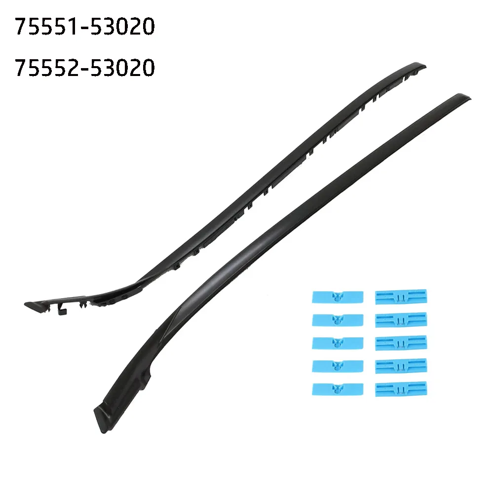 Kit De Moulures De Pare-brise Anti-goutte Pour Lexus IS250 IS350 IS F (2006-2014) - Références 75551-53020 Et 75552-53020 - 3
