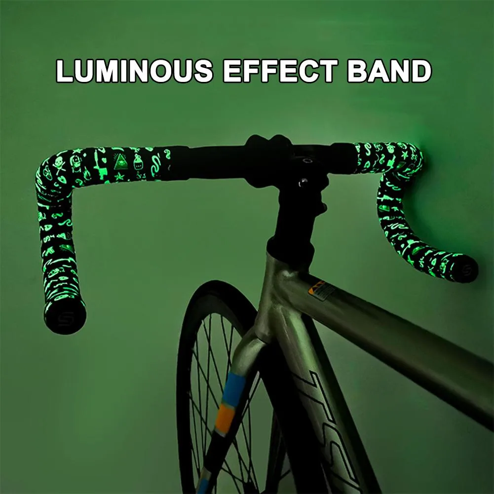 BUCKLOS bandes de guidon de vélo sangles de guidon de vélo de route anti-dérapant PU EVA respirant gravier vélo guidon bande barre enveloppement BUCKLOS bandes de guidon de vélo sangles de guidon de vélo de route anti-dérapant PU EVA respirant gravier vélo guidon bande barre enveloppement