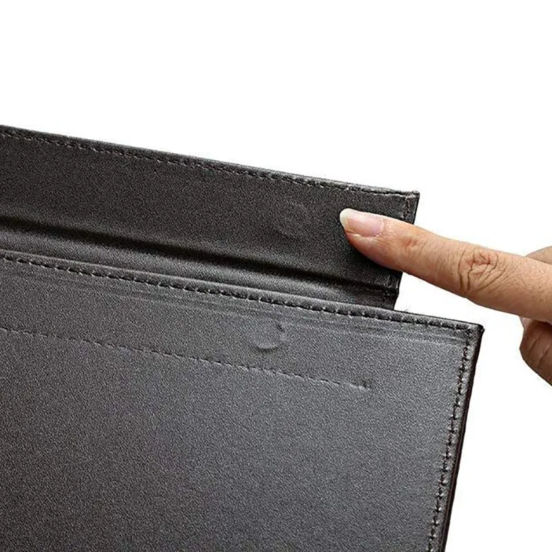 BYCHECAR Shark Leather Portfolio Organizer Binder
