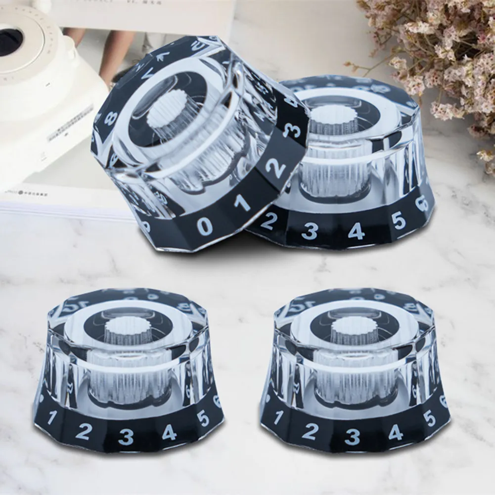 DHgate.com:4-Pack Guitar Volume Tone Control Knobs, Black DHgate.com:4-Pack Guitar Volume Tone Control Knobs, Black
