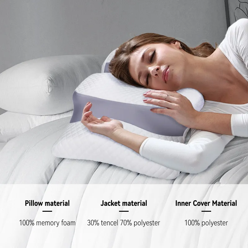 Orthopedic Memory Orthopedic Neck Pillow For Pain Relief Butterfly Design For Neck Side Back And Abdomen Contouring From Homepro15 82.31 DHgate.Com