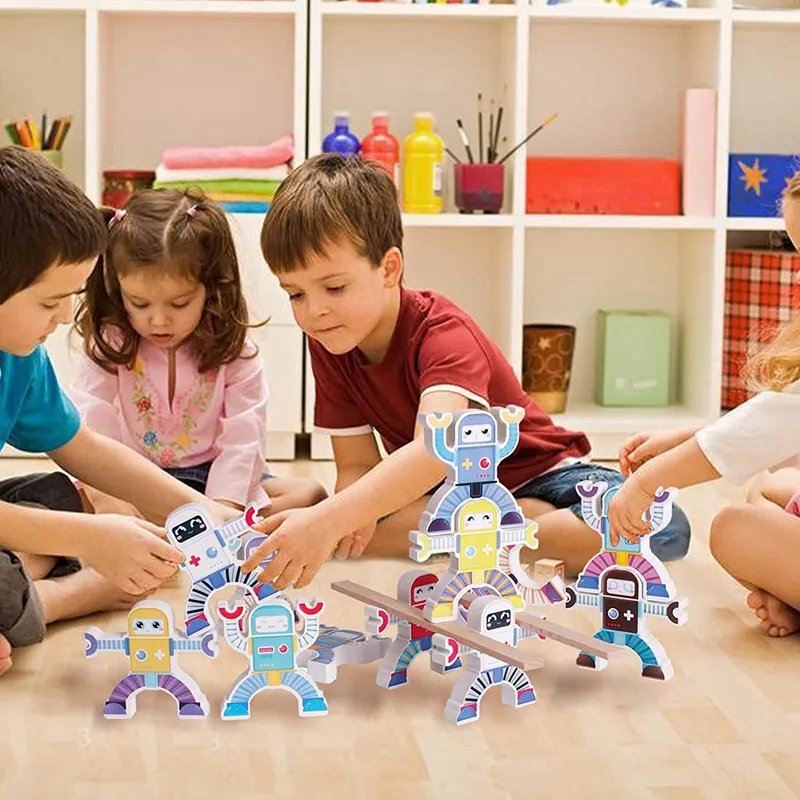 Jeu De Blocs Magnétiques En Bois – 170 Pièces, Avec Cartes Motifs – Jouet éducatif Maths, Géométrie 4-8 Ans - 5