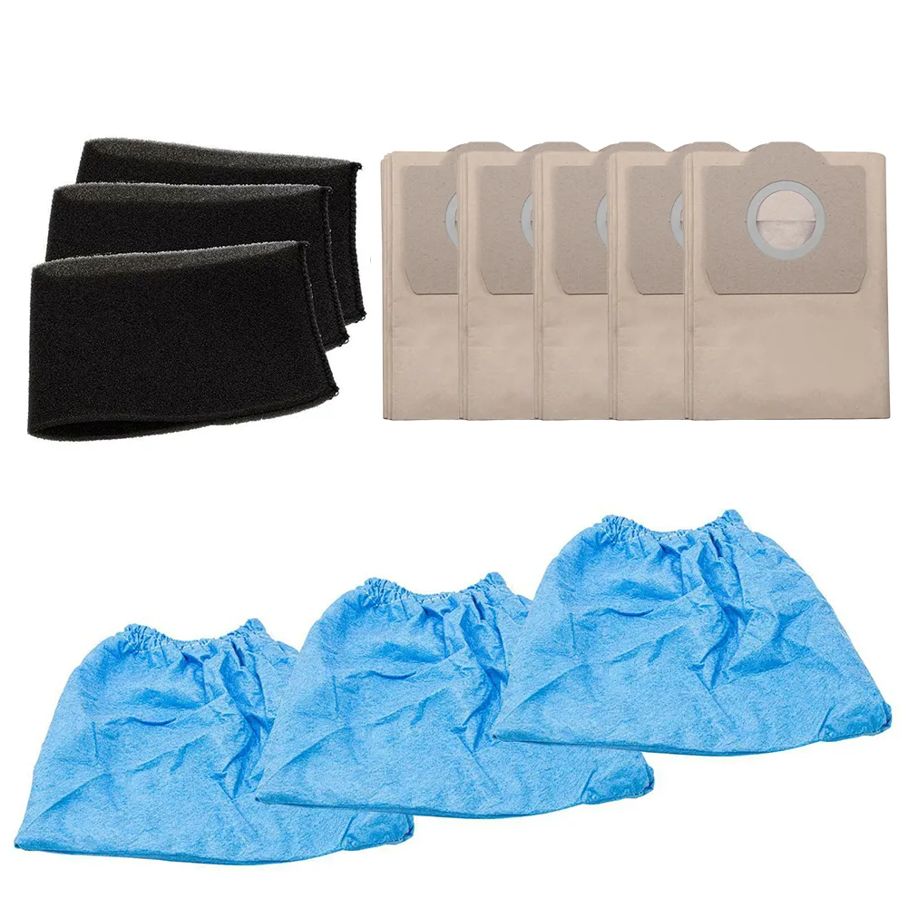 Dry Filter Fabric Bags For Einhell Wet/Dry Vacuums – 3 Or 5 Pack, Multiple Models