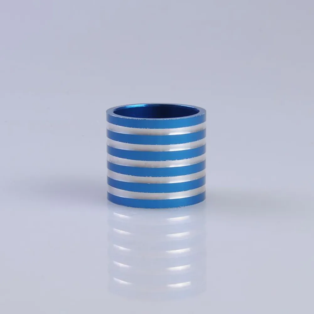 Lot De 8 Entretoises (spacers) Pour Casque De Direction Vélo - Alliage D'aluminium, Filetage 1 1/8", Pour Vélo Route