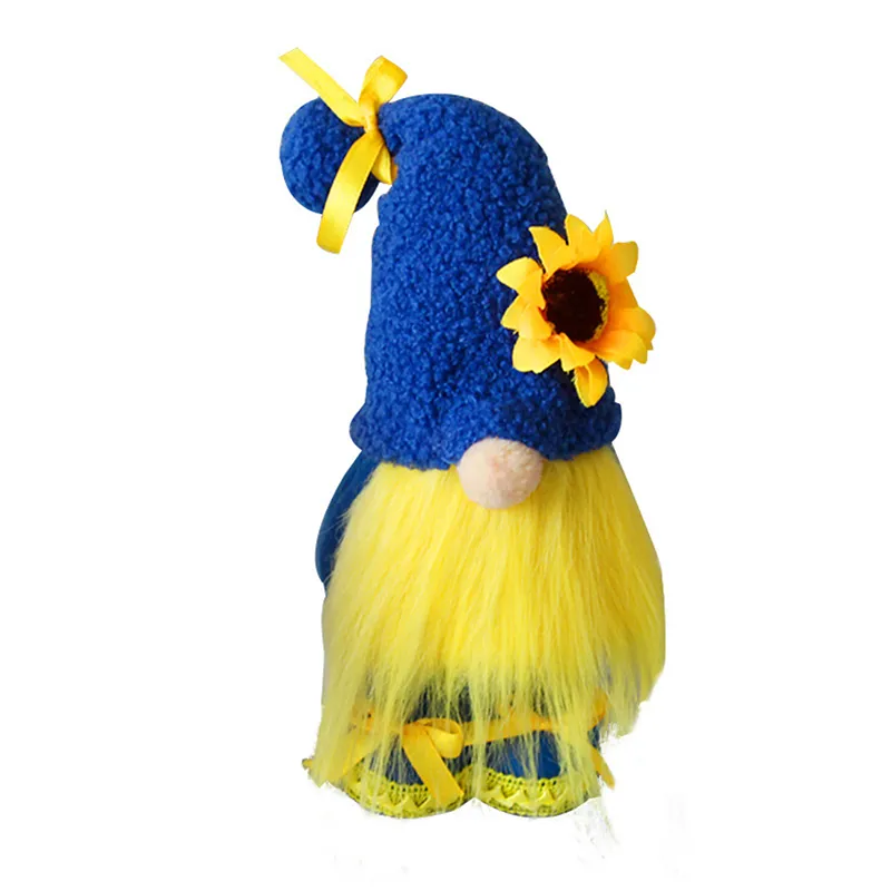 Sunflower Bee Gnome Plush Decor - Faceless Doll For Home Spring Summer Decorations