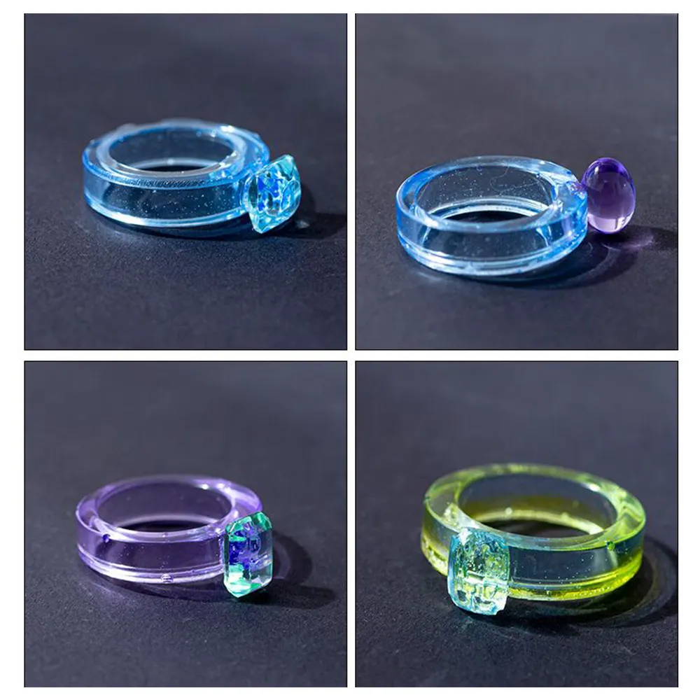 Silicone Diy Epoxy Ring Enchanted Forest Ring Silicone Mold Nature