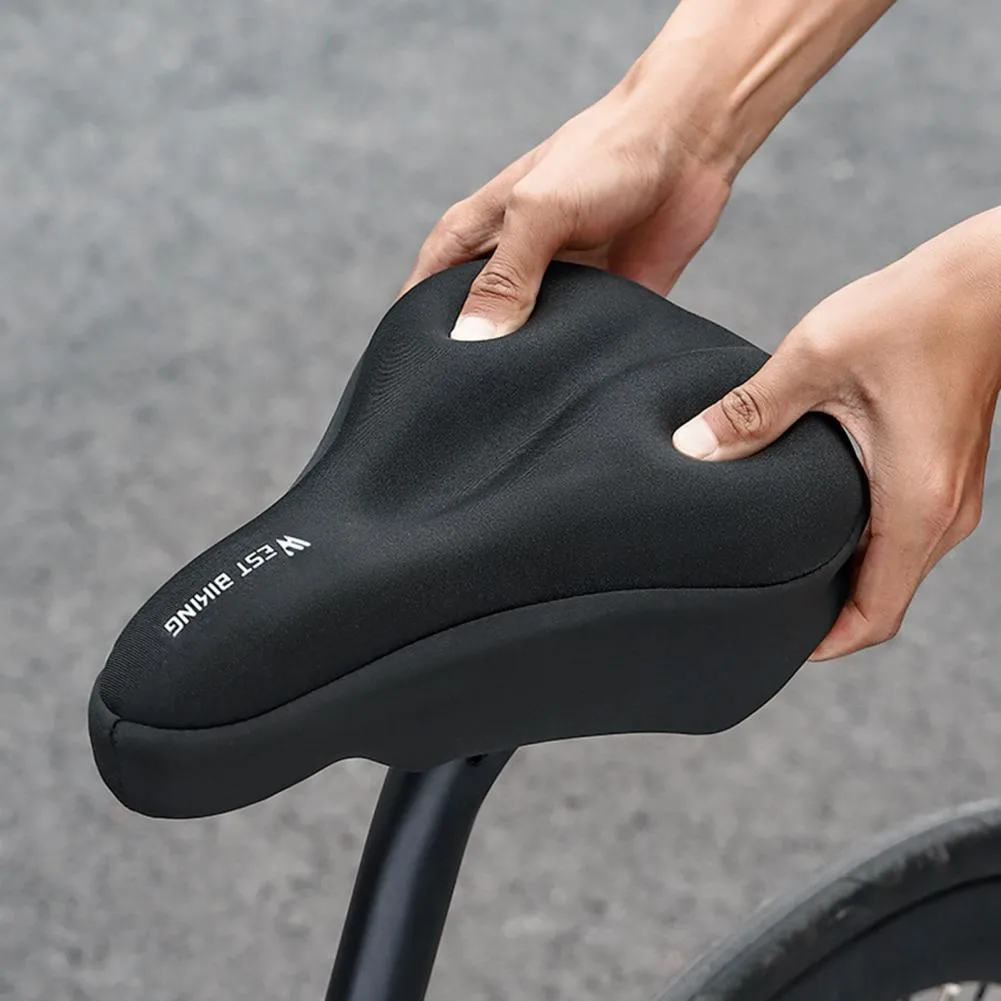 Gel Seat Cover Padded Mountain Bike Seat 2024Soft Memory Foam