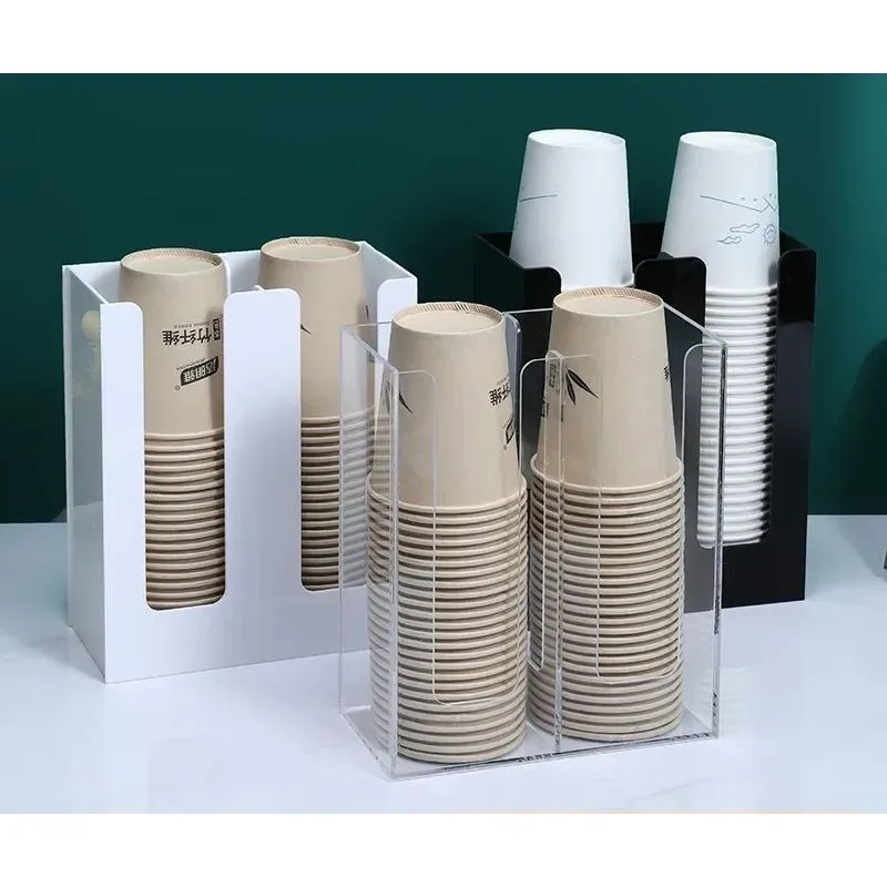Coffee Shop Packaging Cup Rack Milk Tea Cup Placement Rack Bar Counter ...