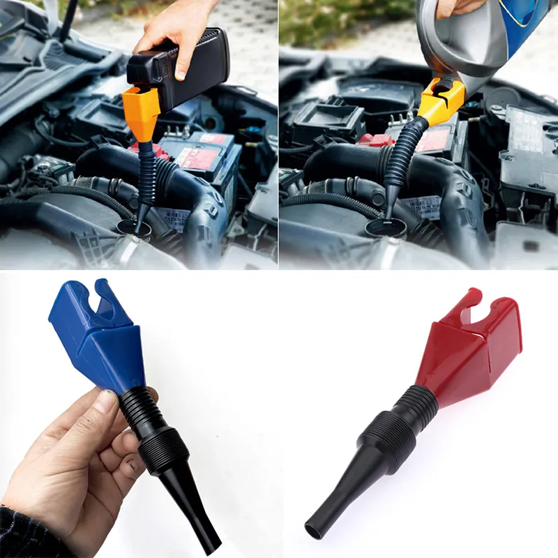 3 PCS Car Funnel Set, Plastic Wide-Mouth Funnel With