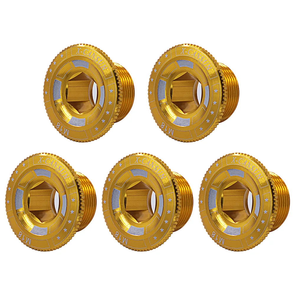 Kit De Boulons Pour Bras De Manivelle Vélo – Vis Pédalier Aluminium – M27/M17