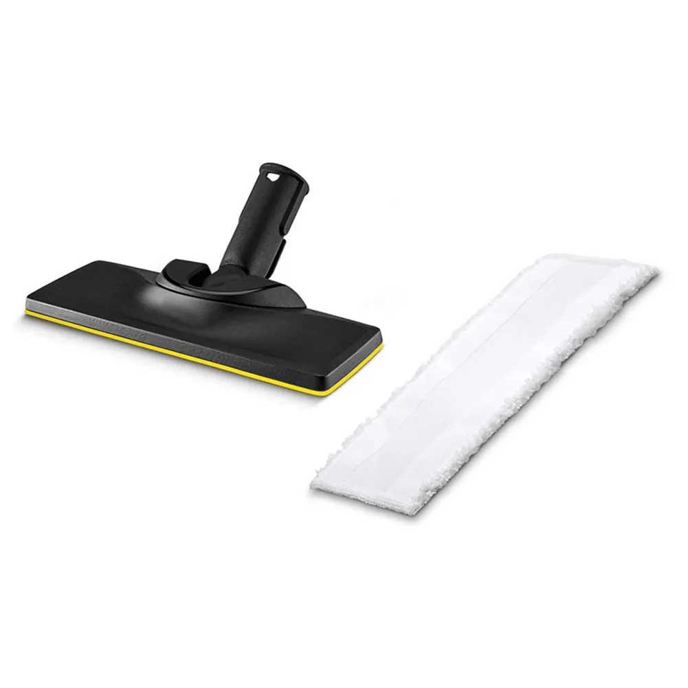 13 Pièces Kit Accessoires Nettoyeur Vapeur Kärcher SC1 SC2 SC3 SC4 SC5 – Brosses Rondes, Plates, Buse, Grattoir, Microfibre