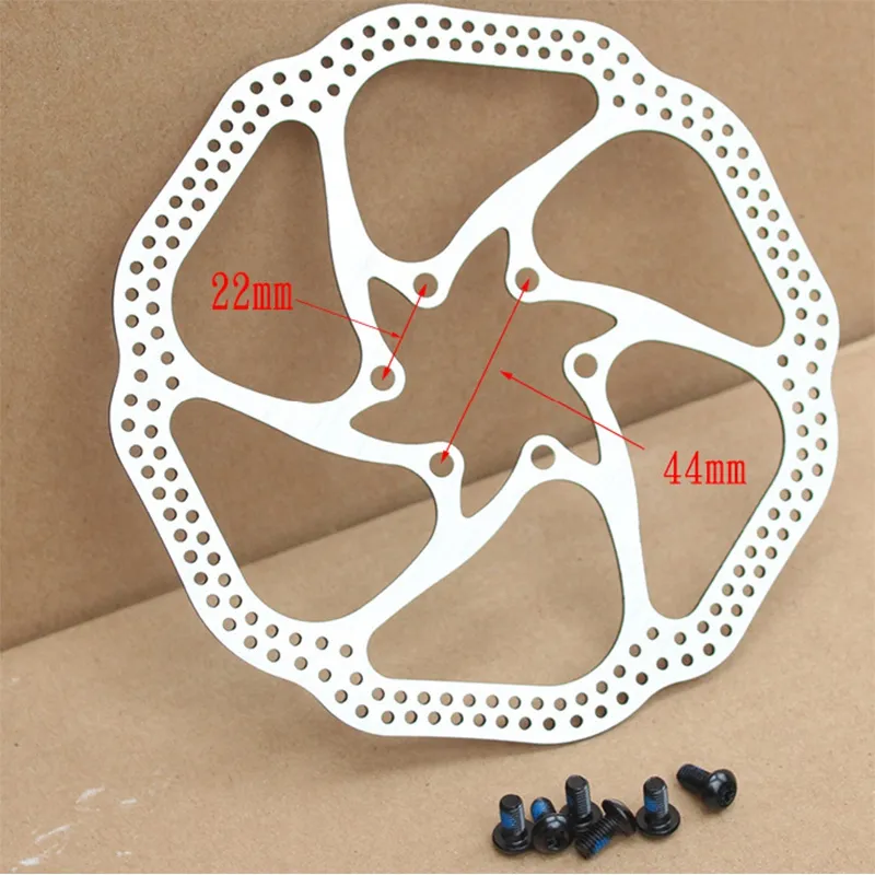 HS1 Mountain Bike Brake Rotors - 160mm Steel Discs for Road, Mountain ...