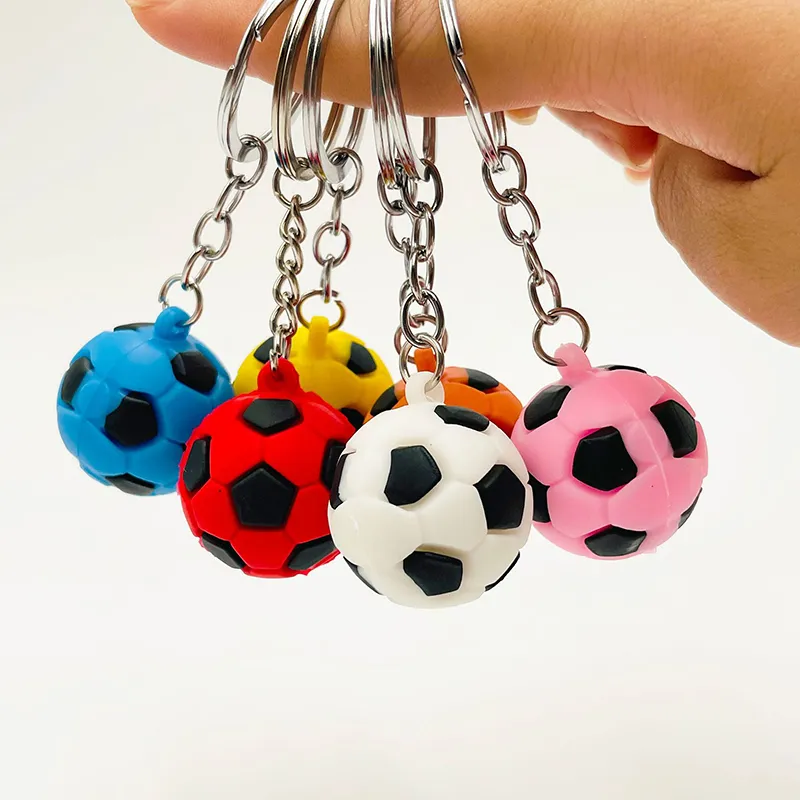 Soccer Keychains Mini Soccer Ball Keychains Sports Ball Keychains