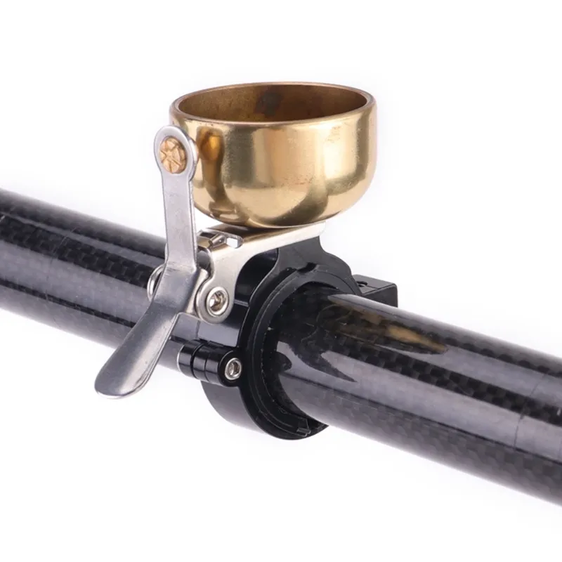Supercycle Alloy Mini Handlebar Bike Bell w/Adjustable Lever, Loud Ring