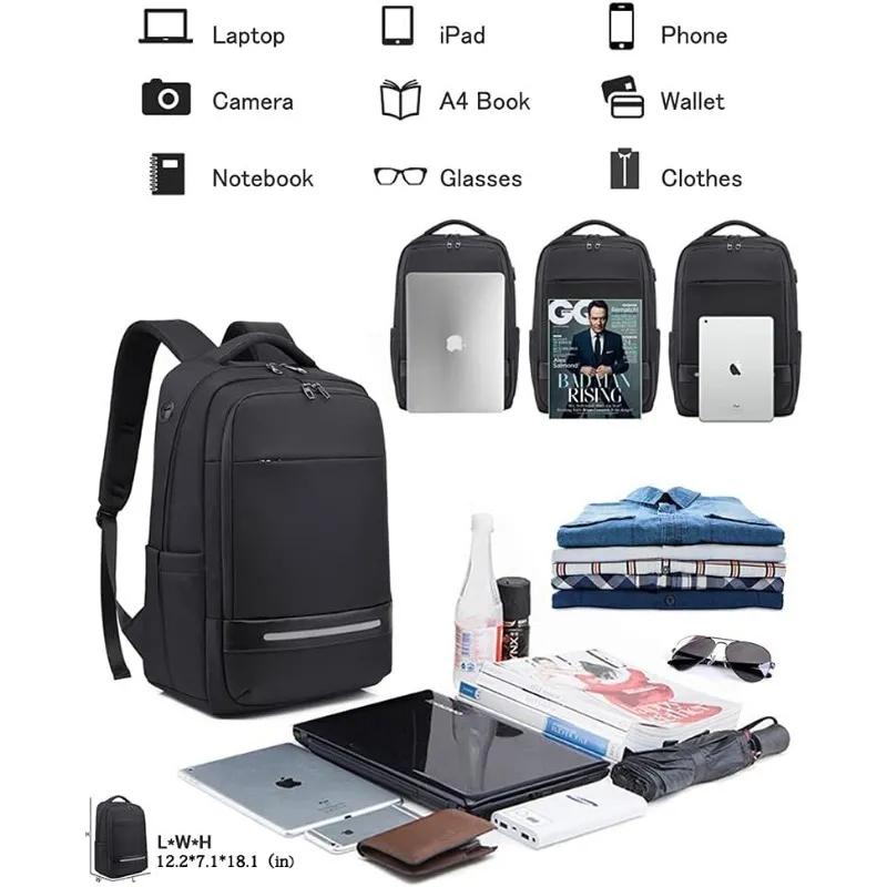 Travel Backpack Reddit Tech Backpack Charging Port Matein Backpack