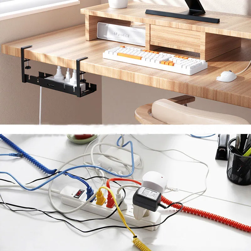 Under Desk Cable Management Tray, Wire Under Table Wire Organizer For Office Home Cable Management Wire Plug Board Storage Rack – Buy The Best Products In The Ayzeze Online Store