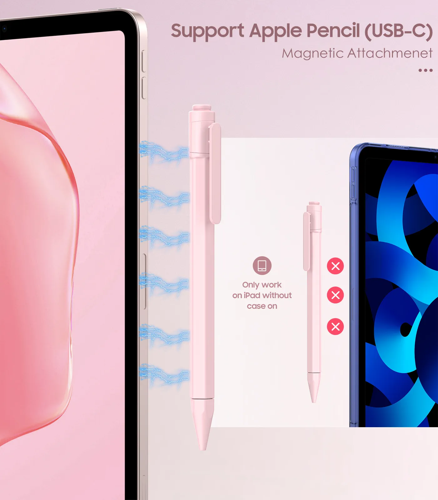 Apple pencil /Pencil (USB-C) ケース アップルペンシル9.7-12.9