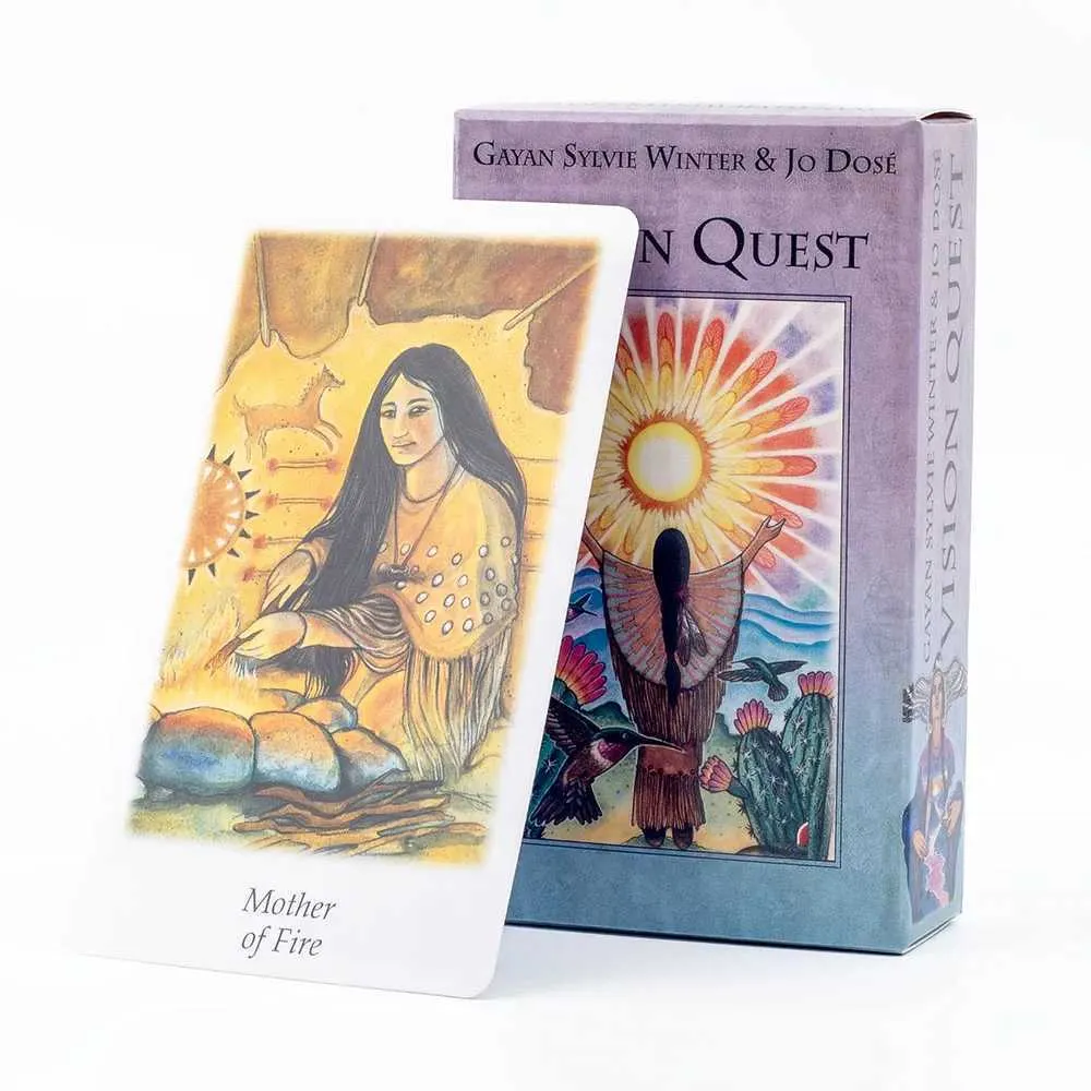 DHgate.com:Vision Quest Tarot Deck: 78 Cards, Divination